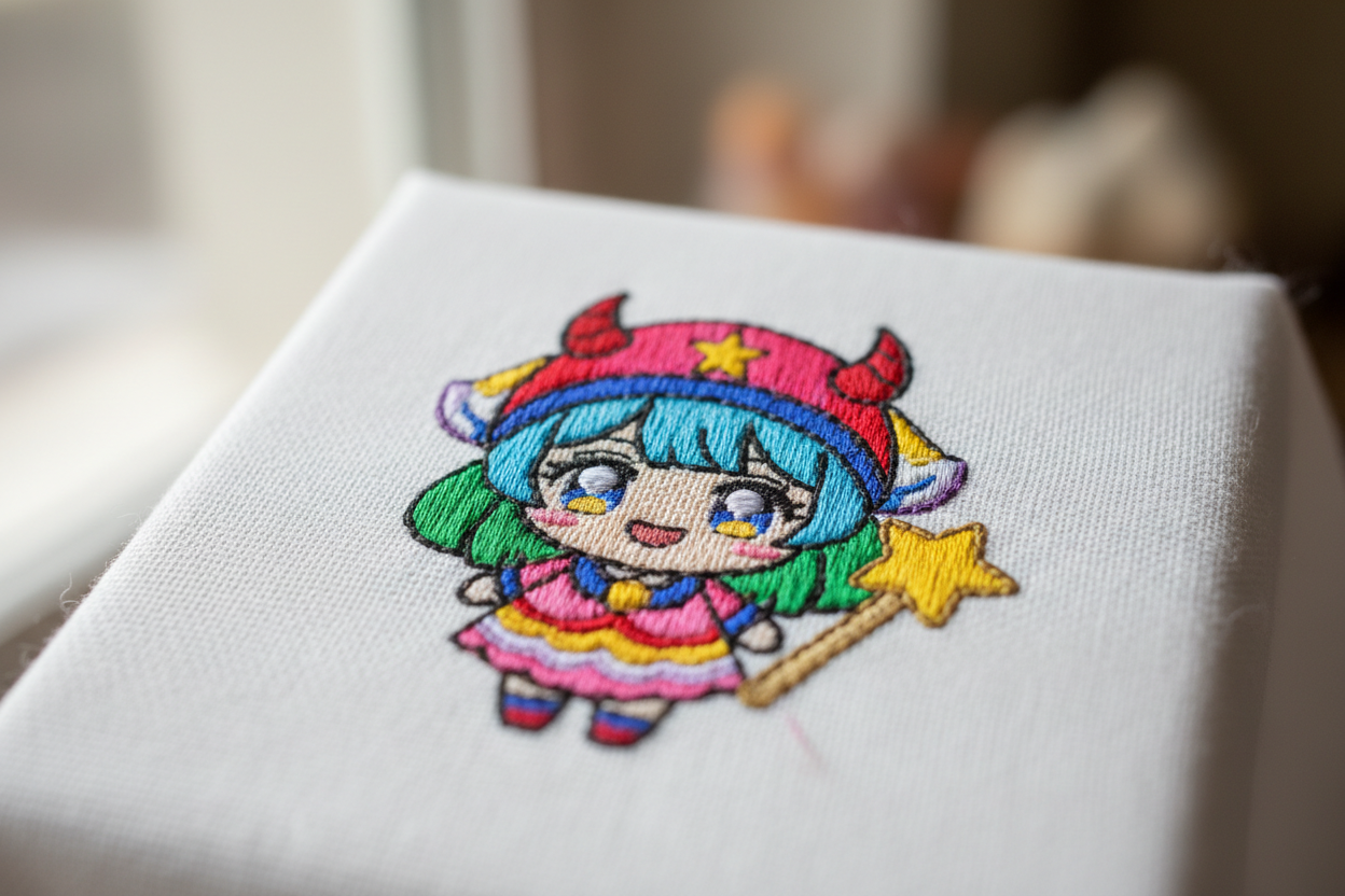 File & Fiber - Embroidery Close-up